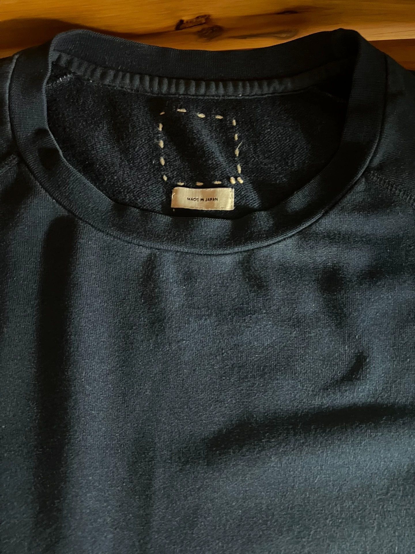 Visvim visvim 2013 4-bar indigo distressed 3/4 sleeve sweaters 2 Size US M / EU 48-50 / 2 - 8 Thumbnail
