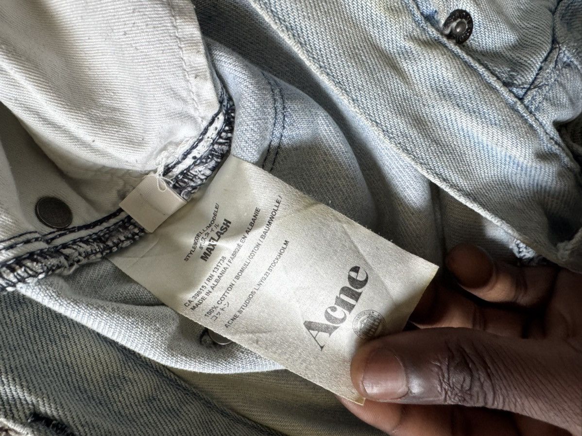 Acne Studios Acne Studios Dirty Wash Denim Size US 30 / EU 46 - 4 Thumbnail