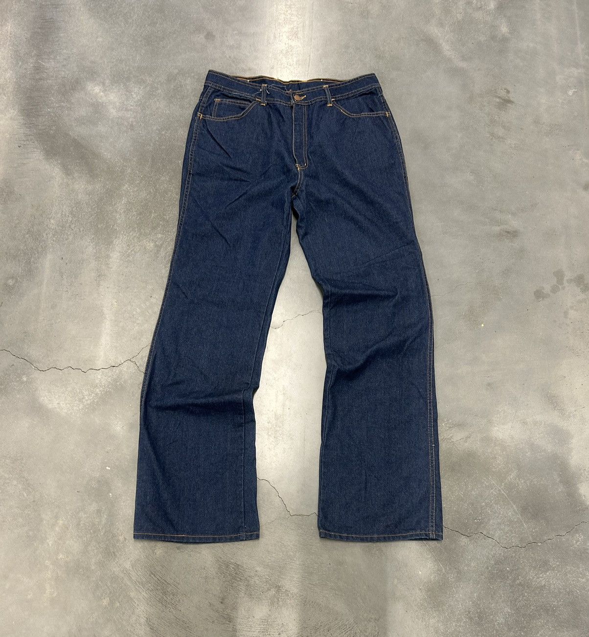 Vintage Vintage flared denim jeans Size US 38 / EU 54 - 1 Thumbnail