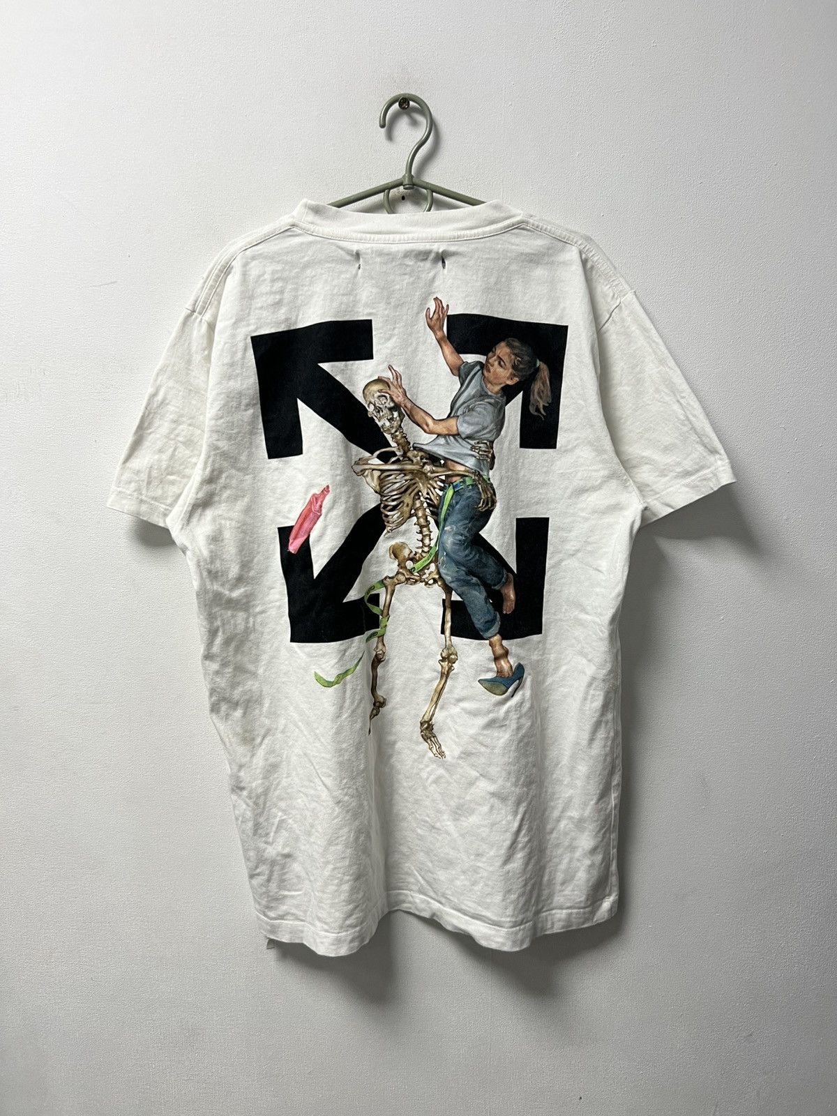 Off-White Off White T-shirt Big Logo Luxury Size XL Size US XL / EU 56 / 4 - 1 Thumbnail