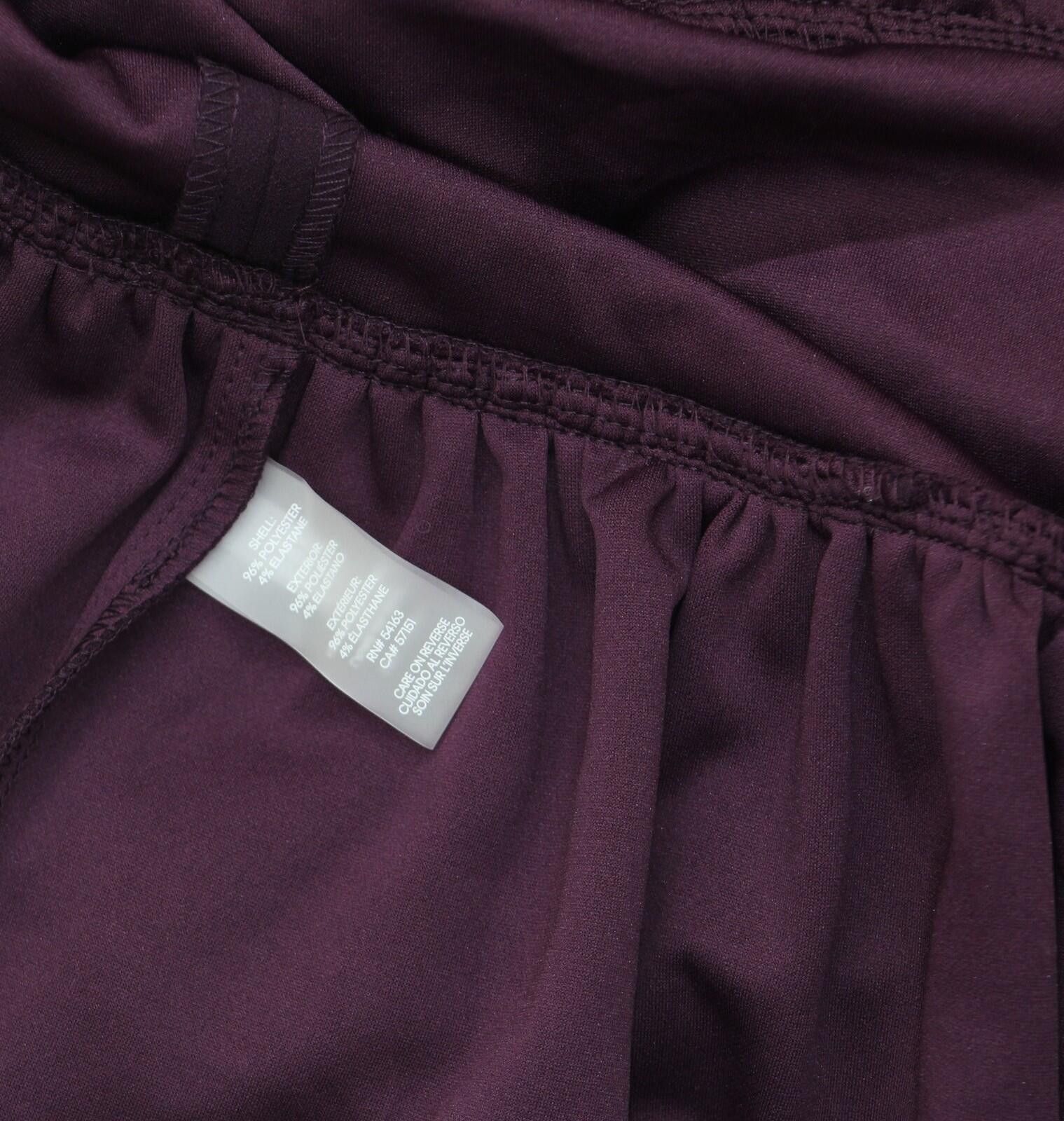 Tommy Hilfiger Tommy Hilfiger 3/4 Hem Dress A3ic15md Aubergine Purple 10 Size L / US 10 / IT 46 - 4 Thumbnail