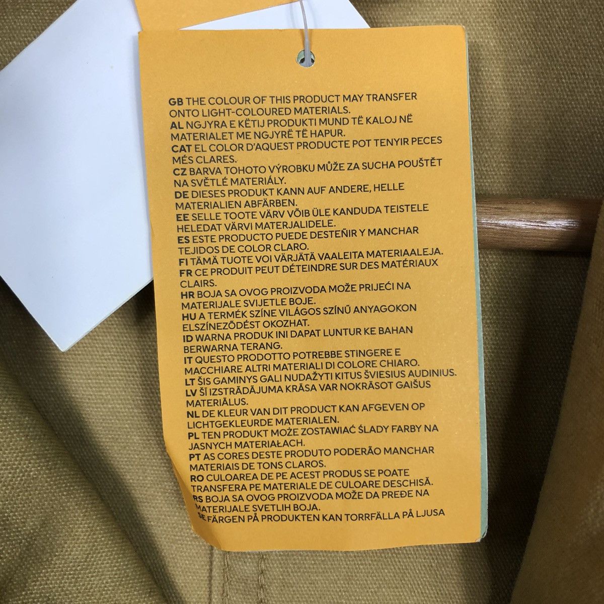 Vintage Rich Yellow Chore Work Jacket H&M Multi Pocket Issey Miyake Size US S / EU 44-46 / 1 - 24 Thumbnail