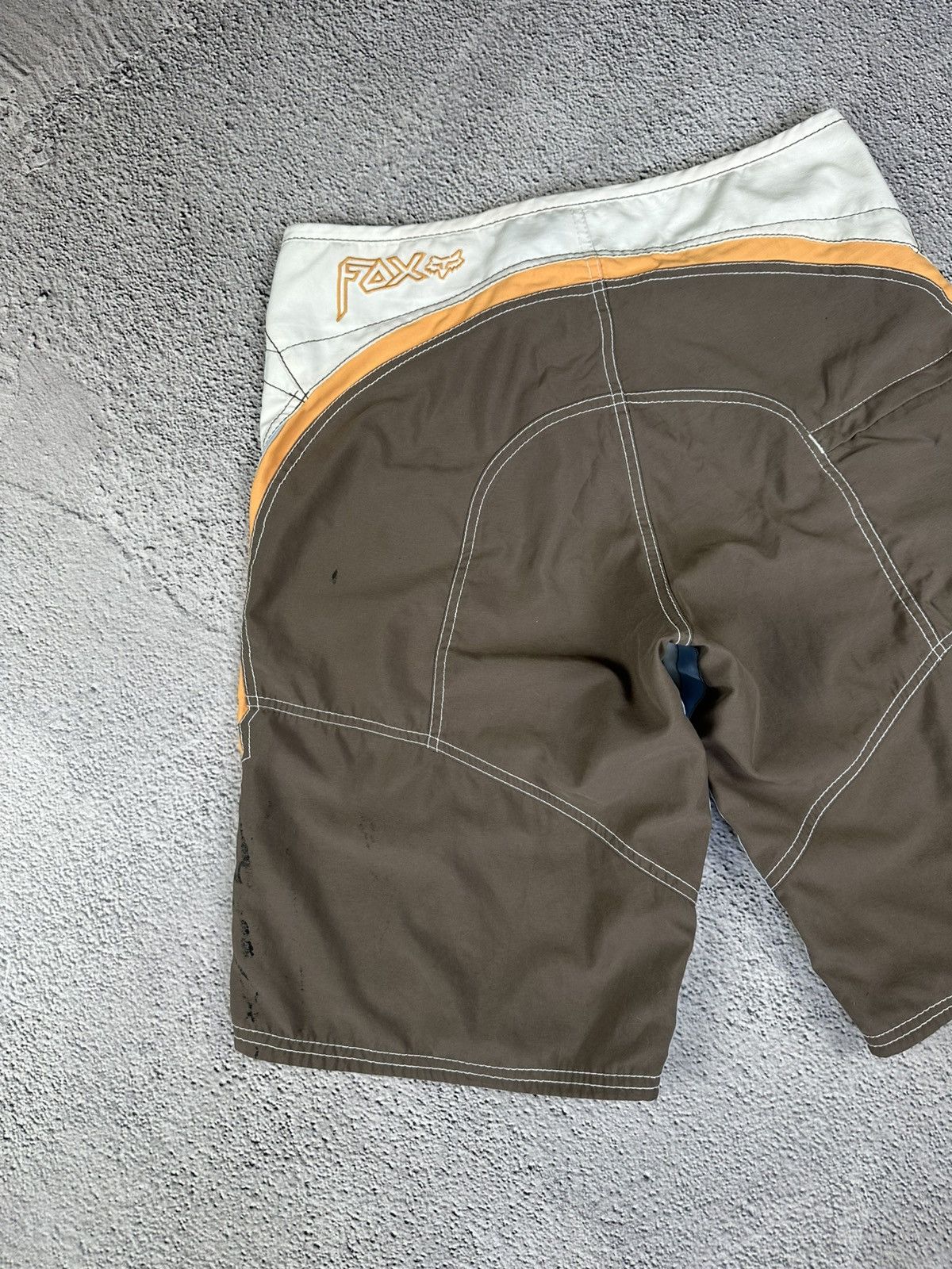 Fox Racing Vintage Fox Baggy Short Washed Y2K Distressed Japan Style Size US 32 / EU 48 - 6 Thumbnail