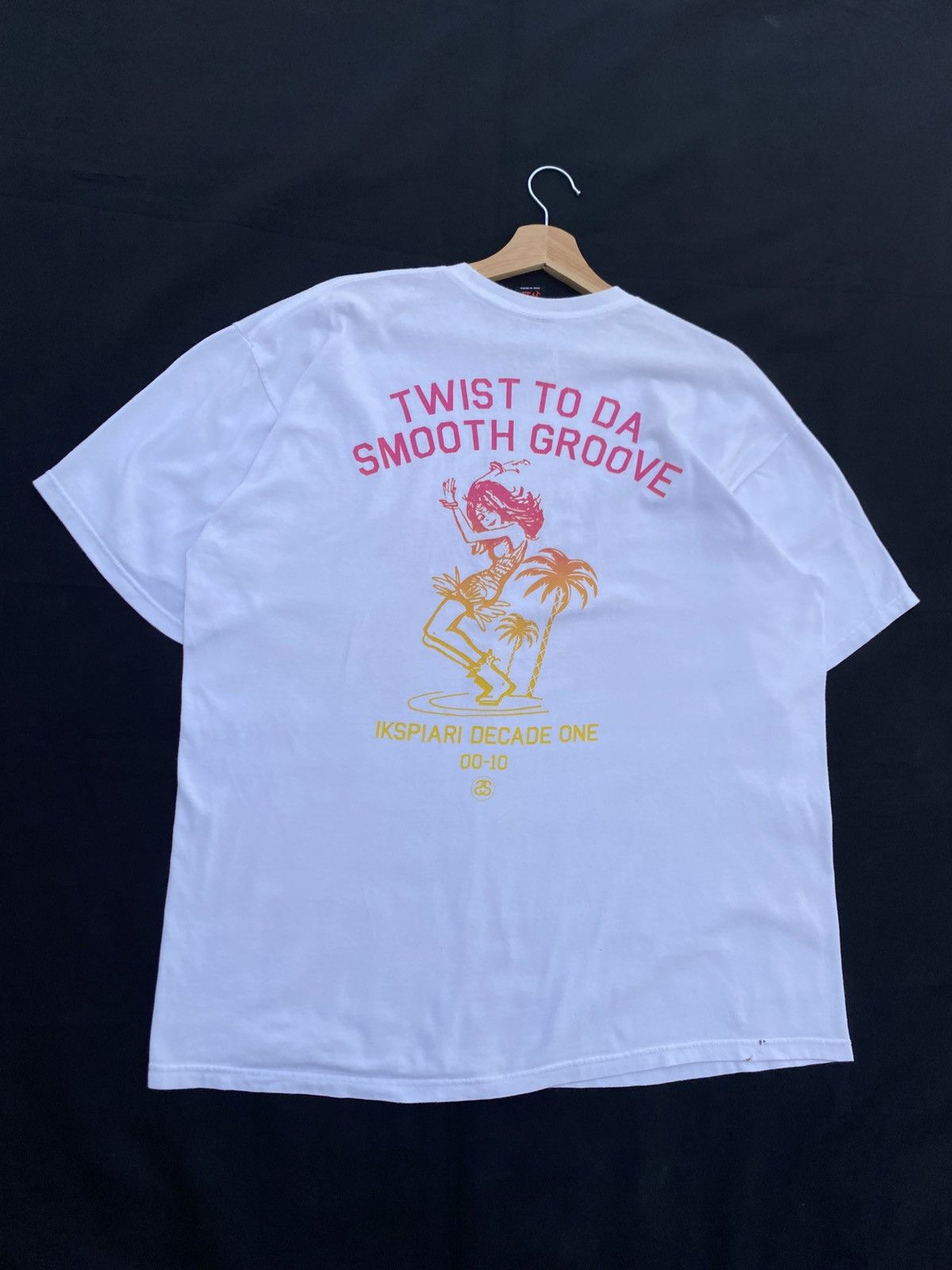 Stussy Stussy x Twist Girl "Twist to da smooth groove" Ikspiari Tee Size US L / EU 52-54 / 3 - 3 Thumbnail