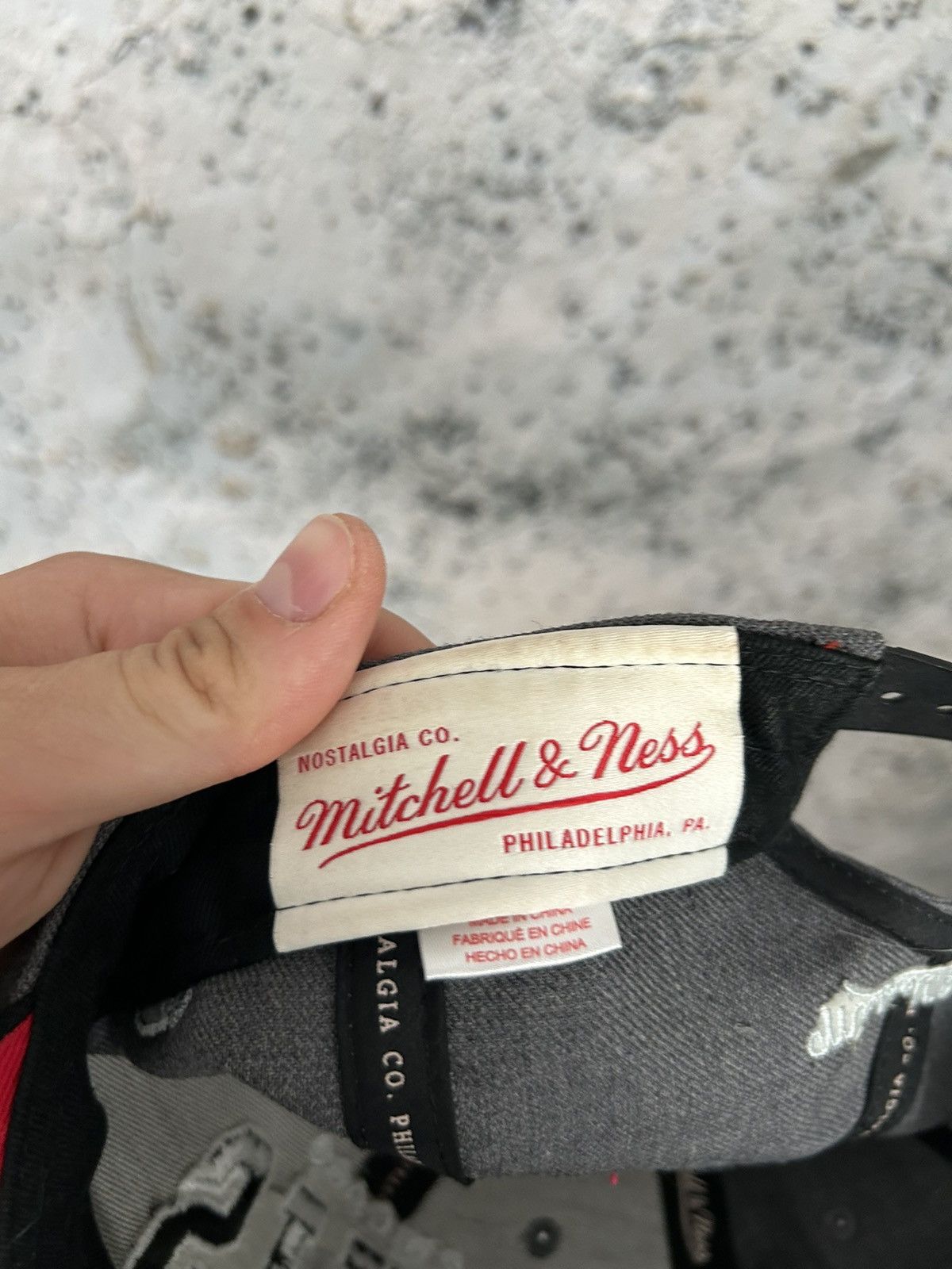 Mitchell & Ness × NBA × Vintage Chicago Bulls Mitchell & Ness NBA Basketball Hat Cap Size ONE SIZE - 7 Thumbnail