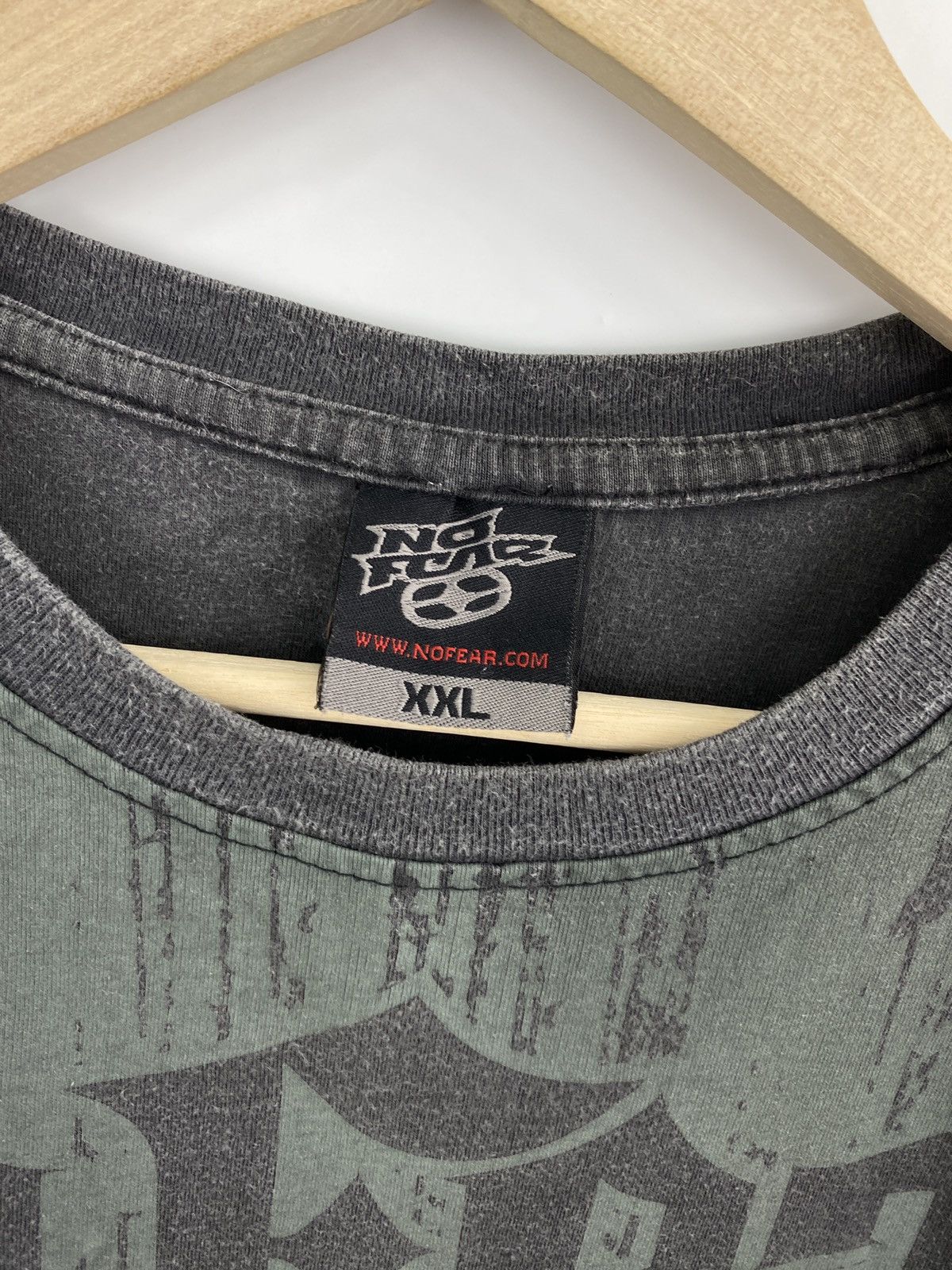 No Fear 💀 Rare No Fear Skull Style Y2K Retro Affliction Style Hype Size US XXL / EU 58 / 5 - 5 Thumbnail