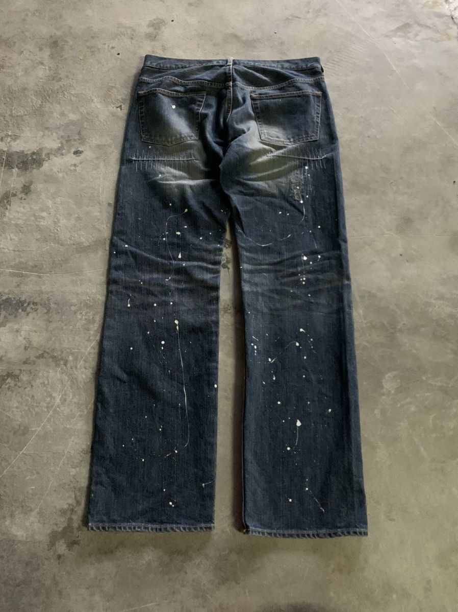 Takeo Kikuchi TAKEO KIKUCHI vintage rusty splatter patchwork boro sashiko Size US 34 / EU 50 - 2 Thumbnail
