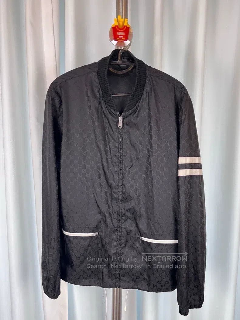 Gucci Gucci Dark pattern full-print hooded zipper jacket Size US M / EU 48-50 / 2 - 1 Thumbnail