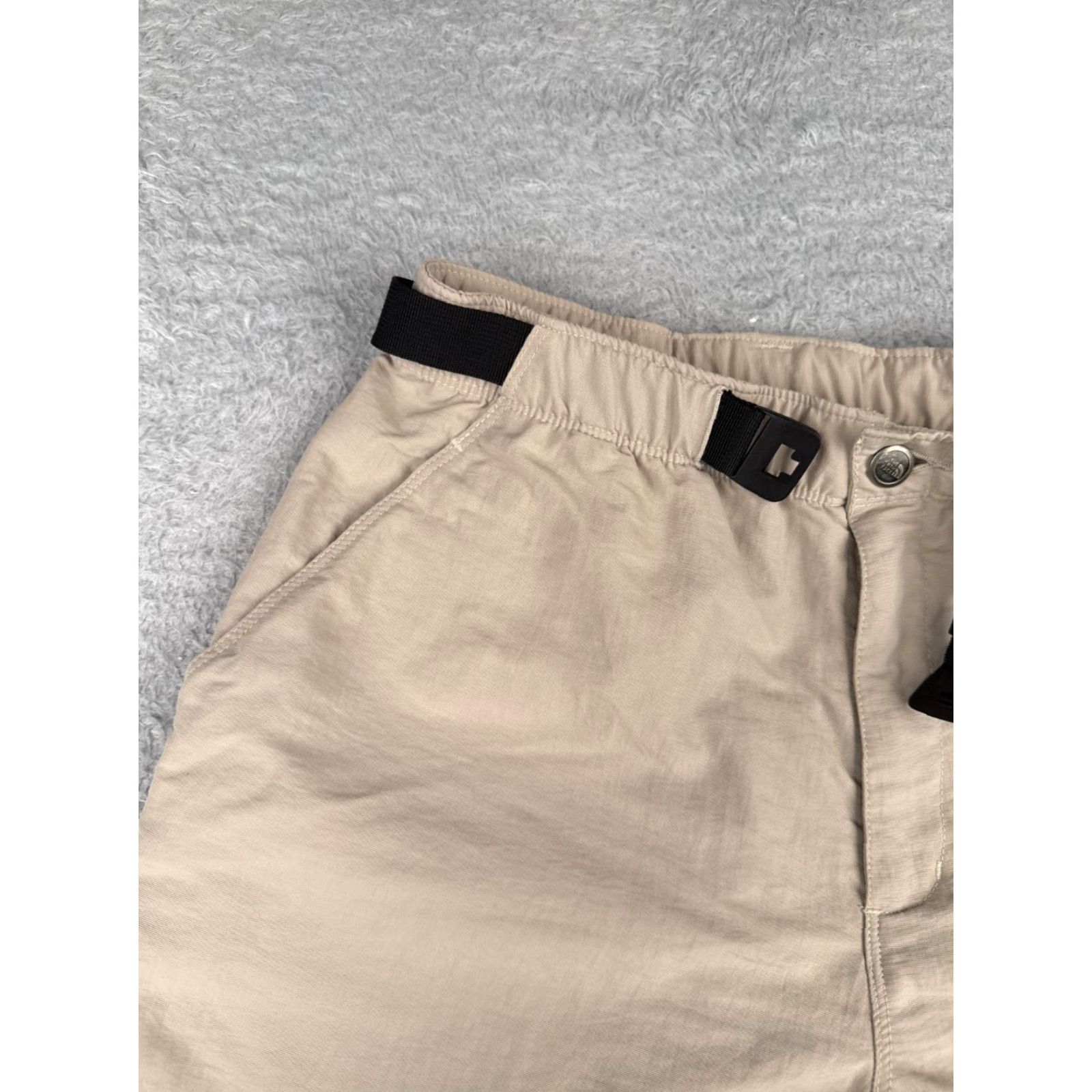 The North Face The North Face Shorts Women Medium Beige Cargo Belted 100% Nylon Hike 30x7 Size 32" / US 10 / IT 46 - 5 Thumbnail