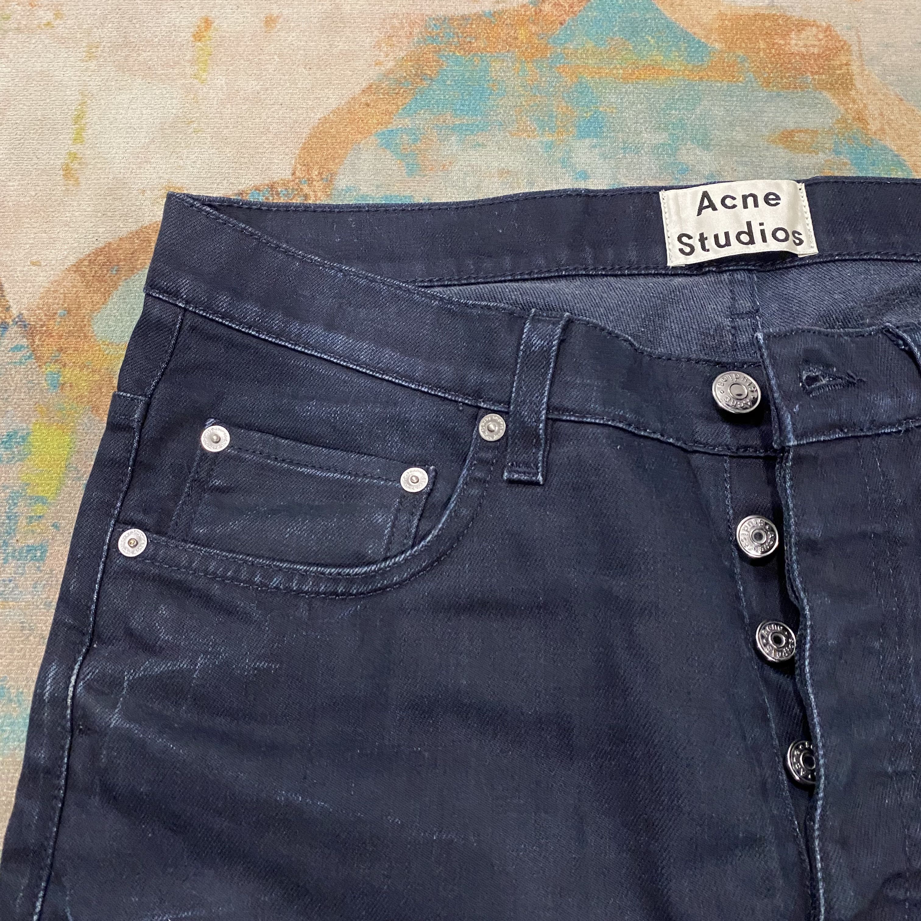 Acne Studios Acne Studio Town Twilight Slim Fit Jeans Size US 32 / EU 48 - 11 Thumbnail