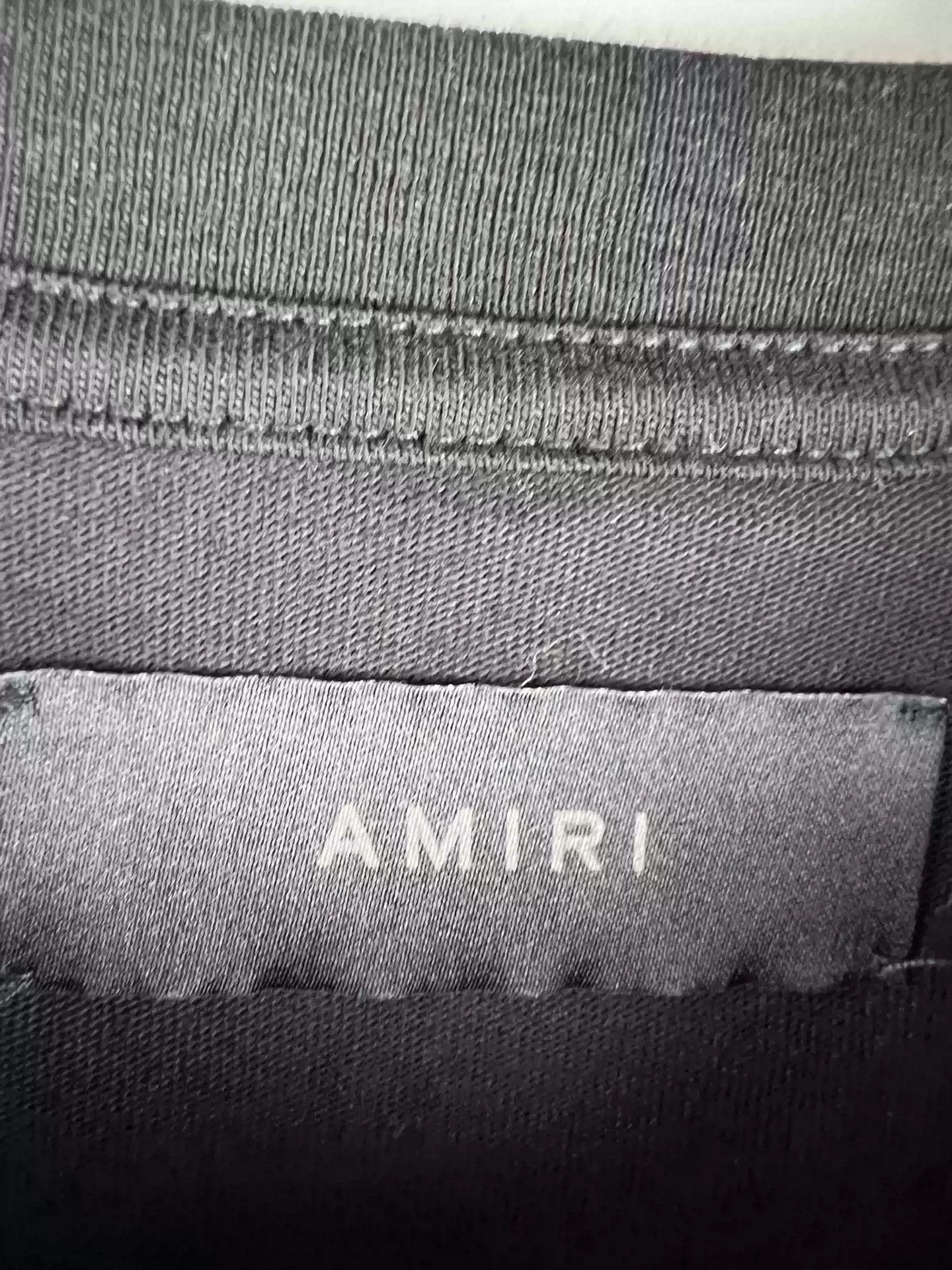 Amiri Amiri New Black And Blue Letter Logo Short Sleeve-2506 Size US L / EU 52-54 / 3 - 3 Thumbnail