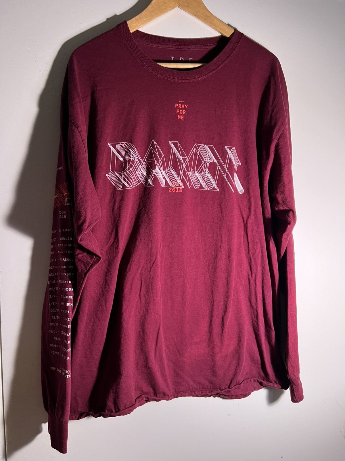 Kendrick Lamar Damn Long Sleeve | Grailed