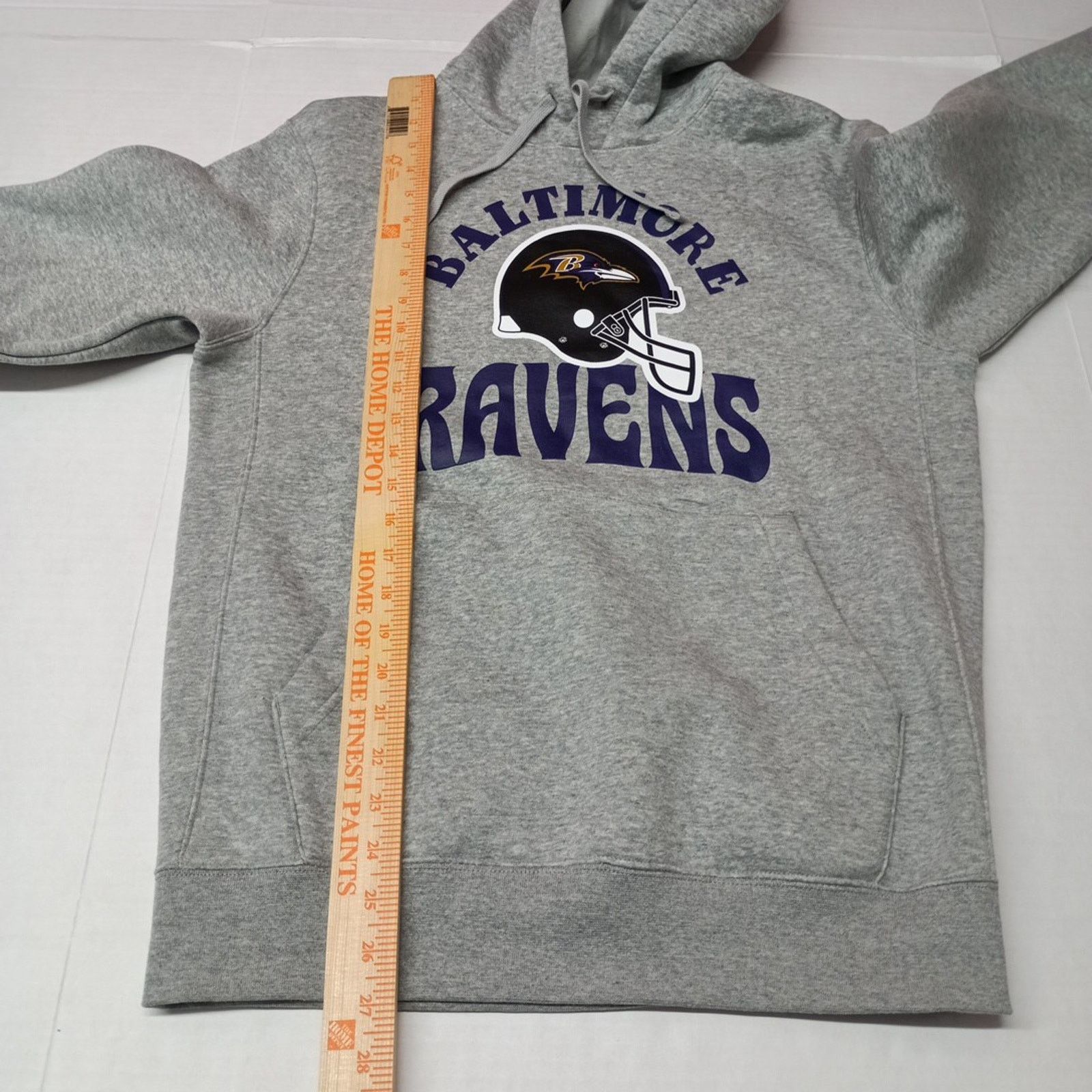 Nike Baltimore Ravens Team Apperal Nike Hoodie Men's Size S Gray Size US S / EU 44-46 / 1 - 7 Thumbnail