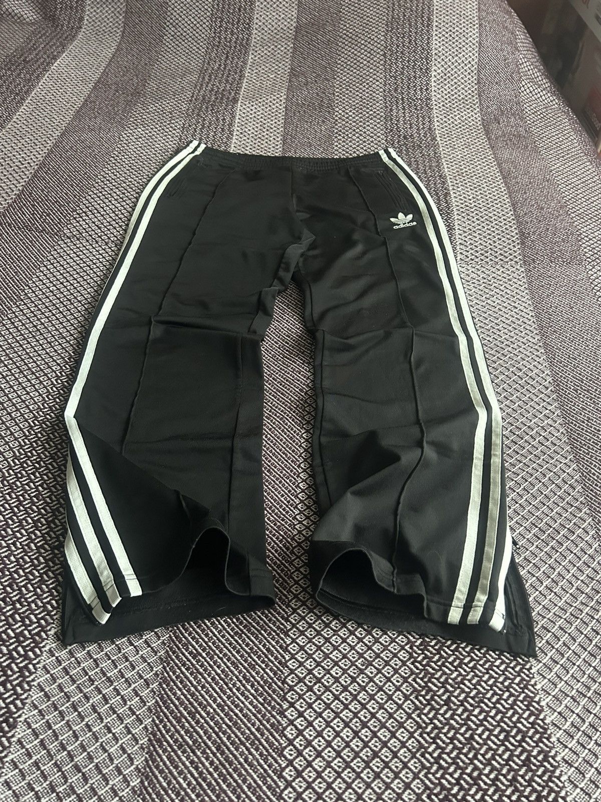 Adidas Vintage Adidas Balenciaga Style Streetwear Track Pants Sz 40 Size 27" / US 4 / IT 40 - 7 Thumbnail