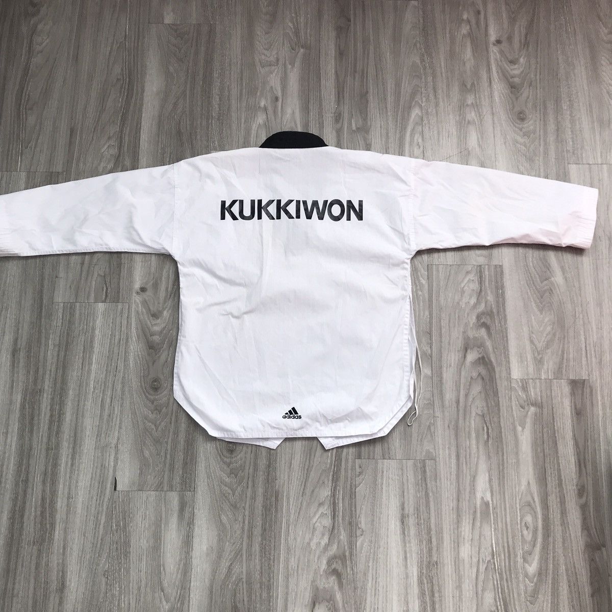 Adidas Adidas Taekwondo Kukkiwon White Pullover Jersey Mens 180 Size US L / EU 52-54 / 3 - 3 Thumbnail