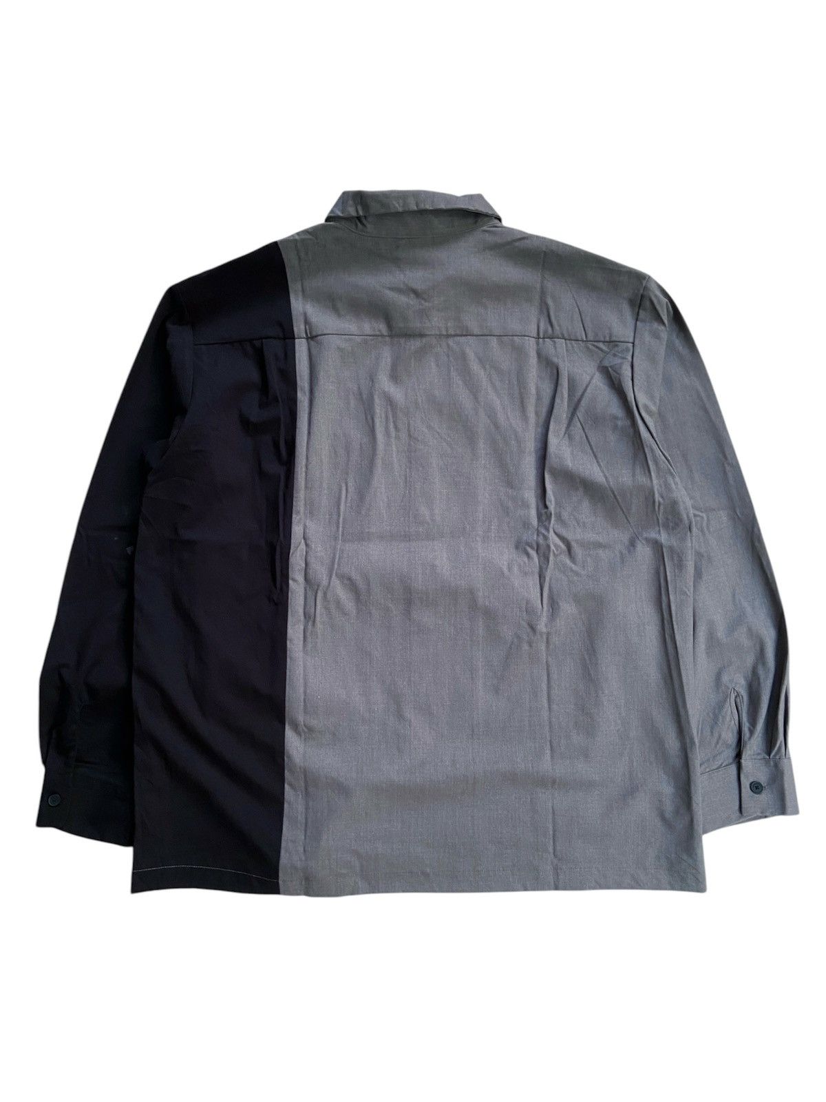 GU × Maison MIHARA YASUHIRO MIHARAYASUHIRONx GU COLORS BLOCK BUTTON DOWN SHIRT Size US XL / EU 56 / 4 - 2 Thumbnail