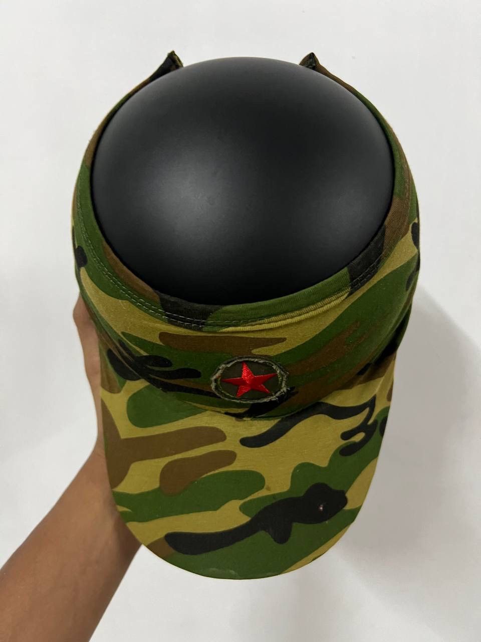 Hat Club Camouflage Military Woodland Visor Hat Size ONE SIZE - 6 Thumbnail