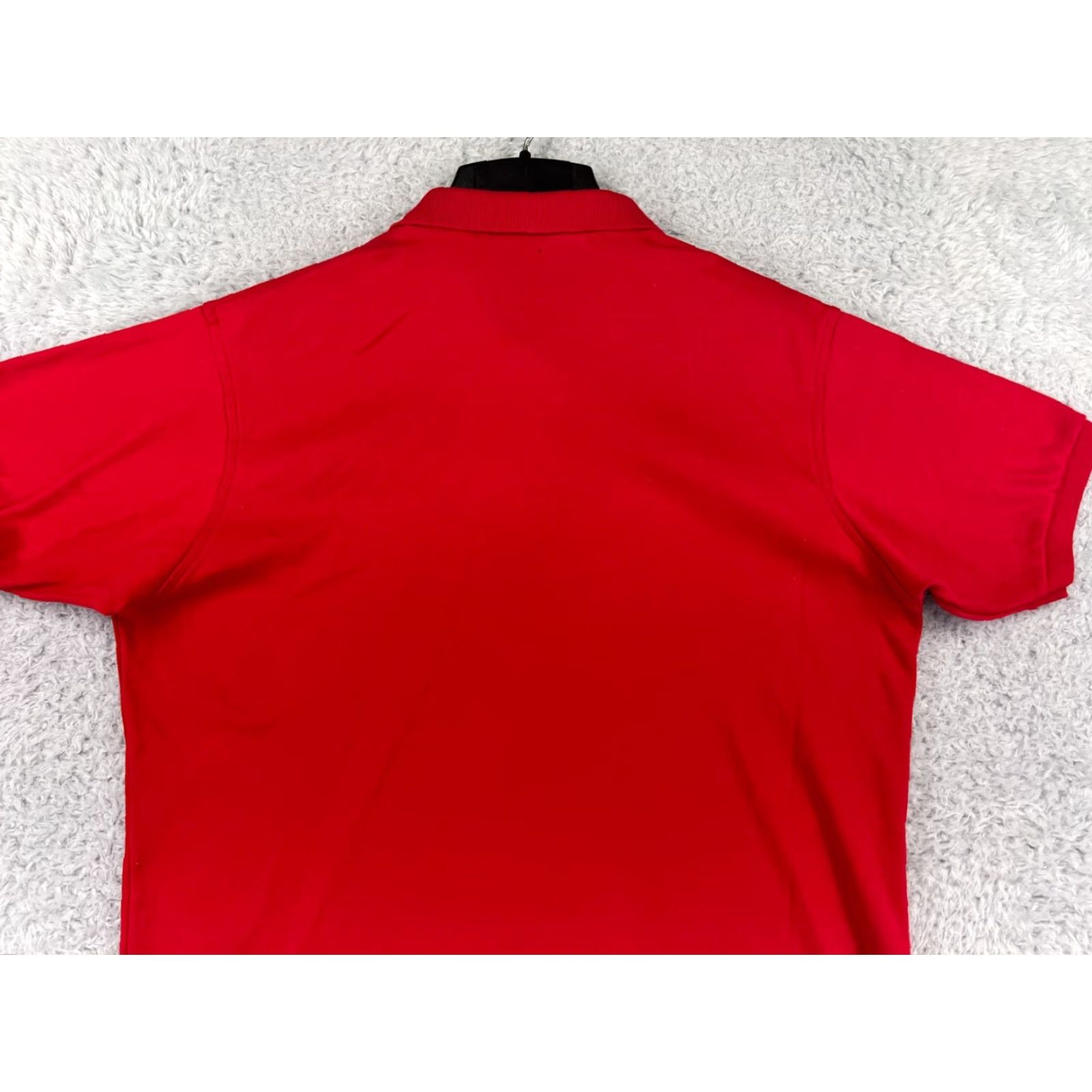 Lands' End Lands' End Polo Shirt Mens Large Red Waffle Knit Pattern Golf Golfer Work Wear Size US L / EU 52-54 / 3 - 6 Thumbnail