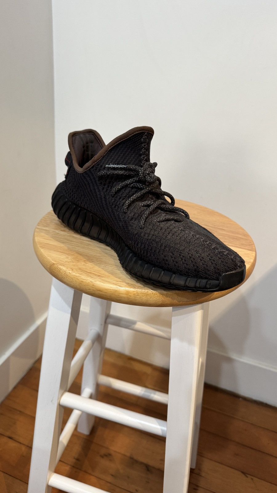 Adidas Yeezy Boost 350 V2 “Black” – Non-Reflective Size US 12.5 / EU 45-46 - 5 Thumbnail