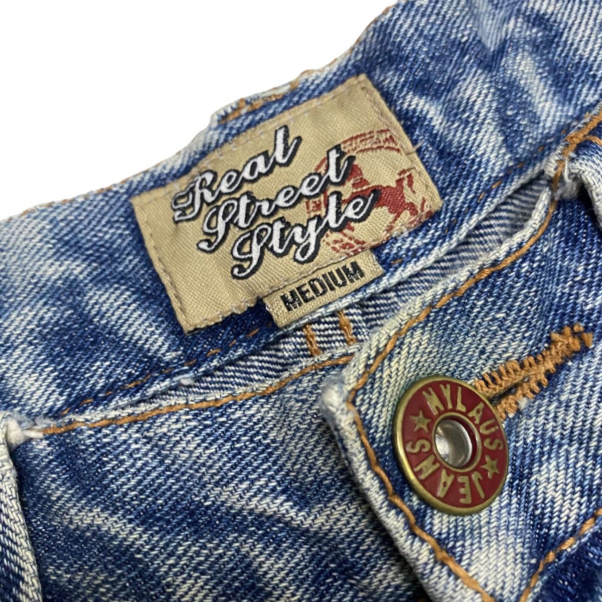 If Six Was Nine Dope 🔥 Nylaus Jean loose Size US 31 - 4 Thumbnail