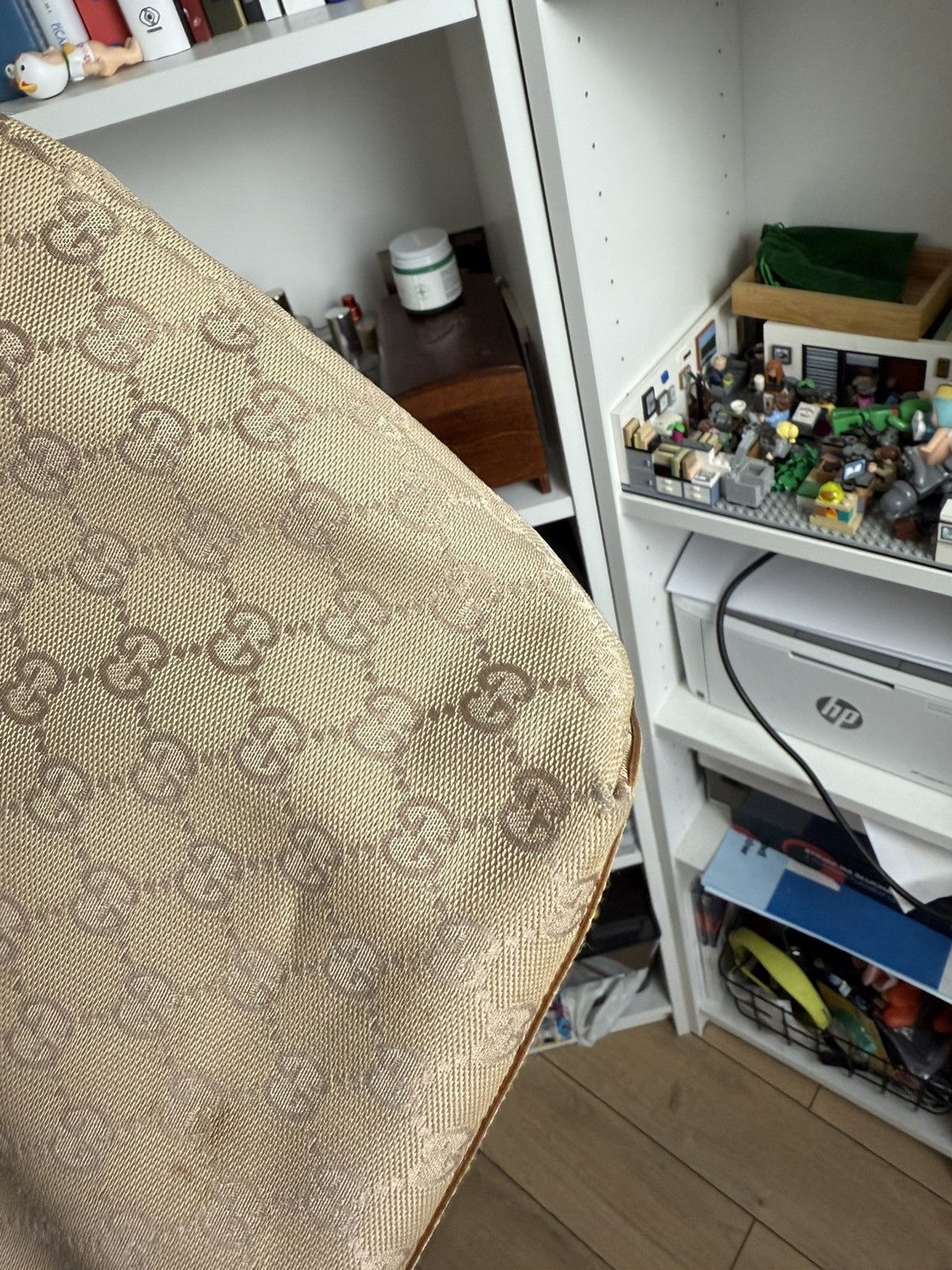 Designer × Gucci × Vintage Vintage y2k Gucci bucket hand bag monogram old money luxury Size ONE SIZE - 14 Thumbnail