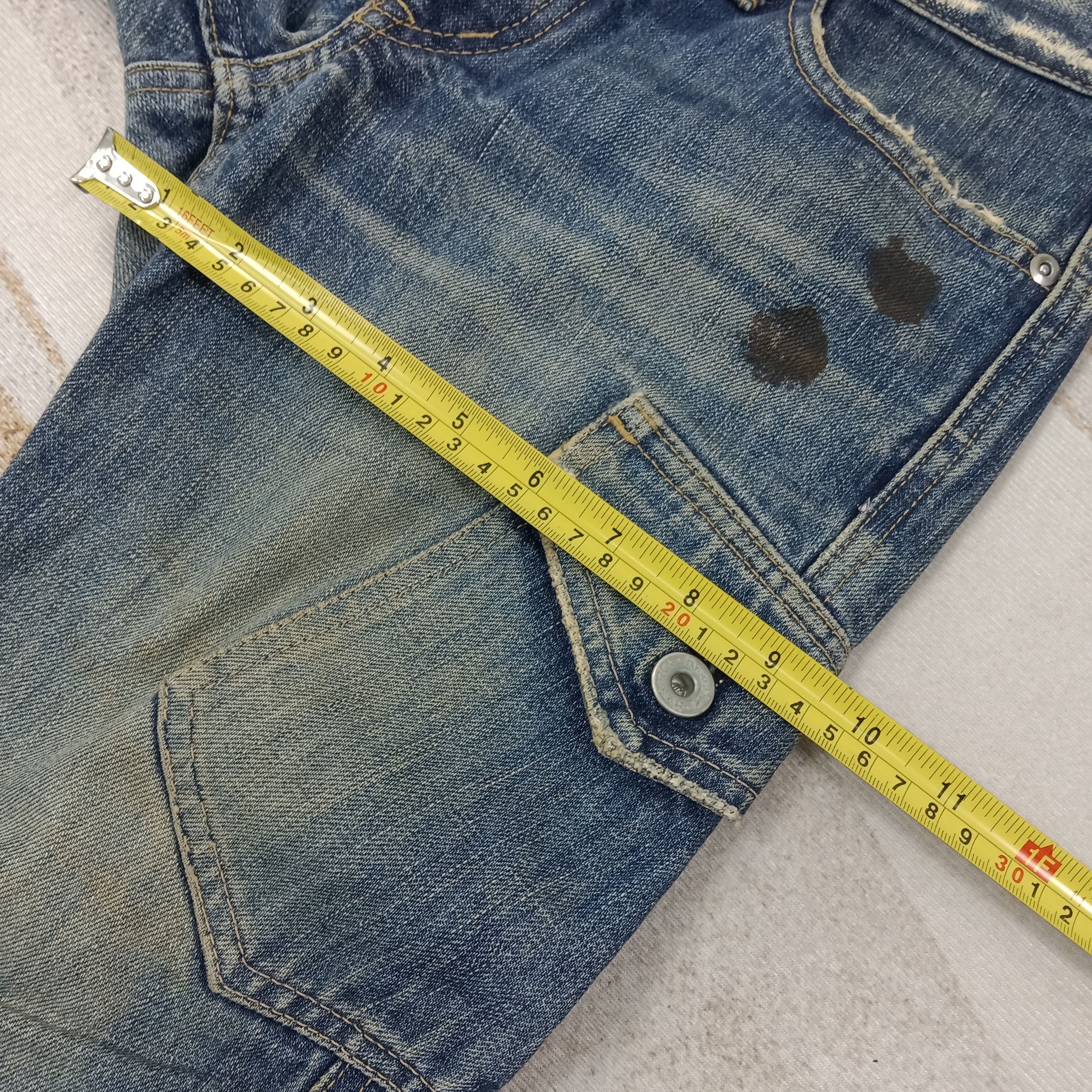 Hysteric Glamour Hysteric Glamour Japanese 3 Quarters Denim Jeans C258N28 Size US 27 - 12 Thumbnail