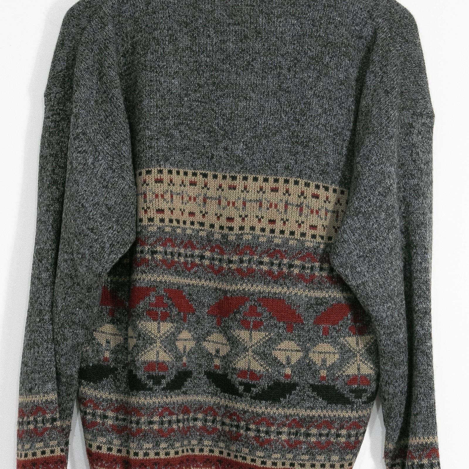 Vintage Vintage 90s Kikkers Fair Isle Acrylic Sweater Mens XL Size US XL / EU 56 / 4 - 7 Thumbnail