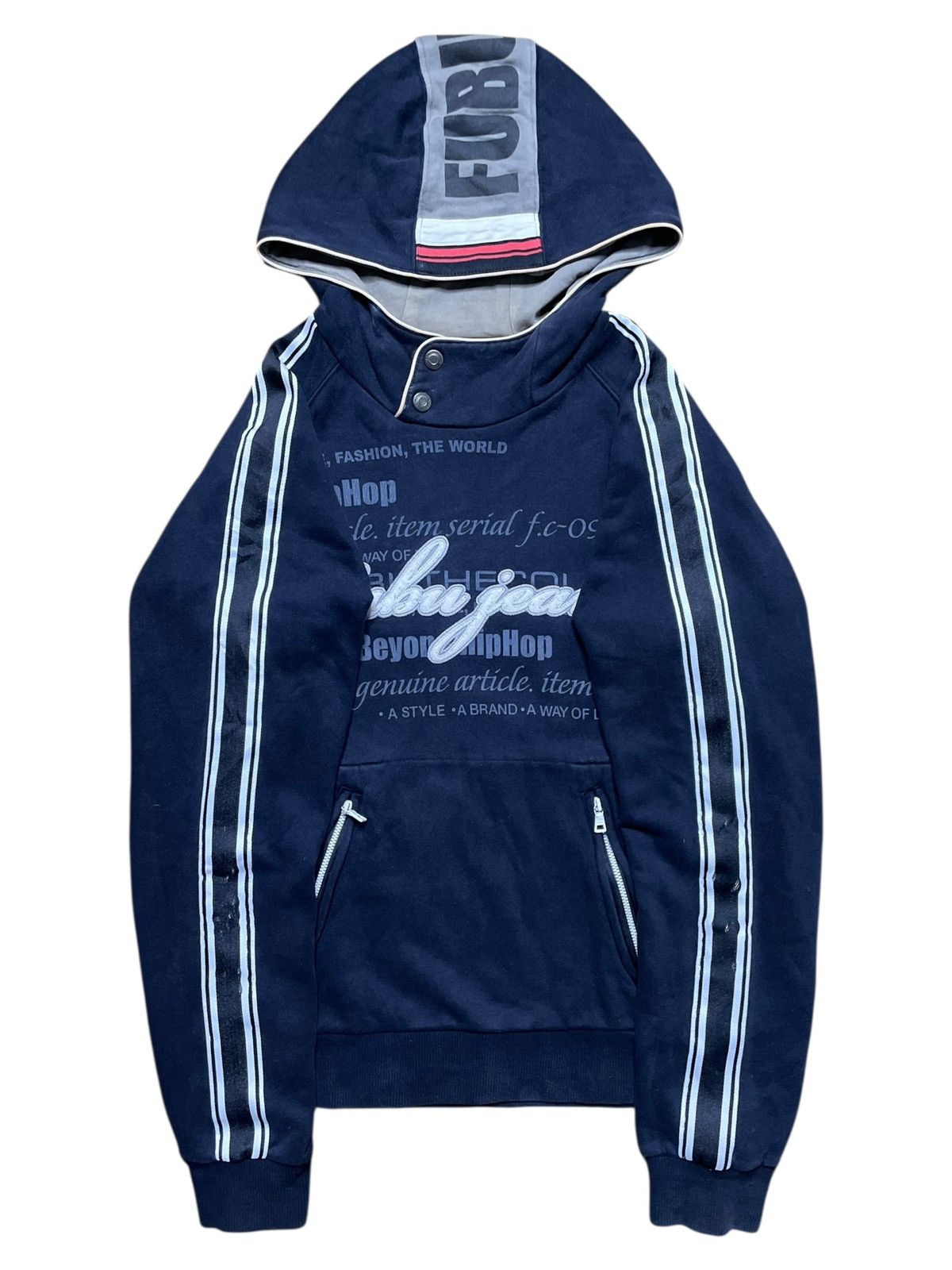 Fubu 2000’s Fubu - Ninja Hooded Jacket Size US M / EU 48-50 / 2 - 4 Thumbnail