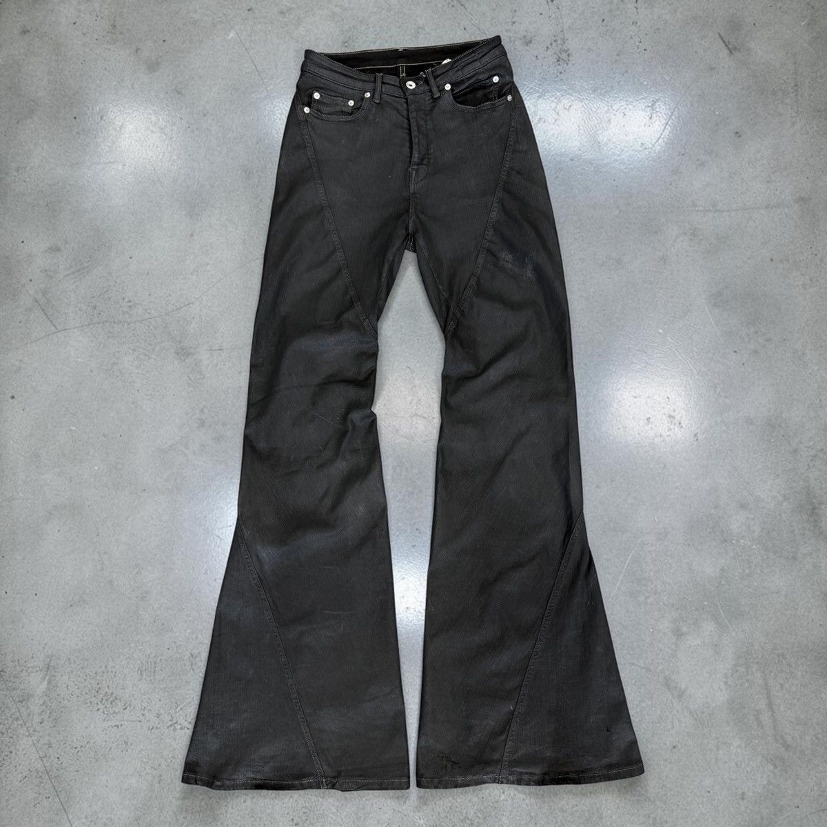 Rick Owens × Rick Owens Drkshdw AW22 Rick Owens Waxed Bolan