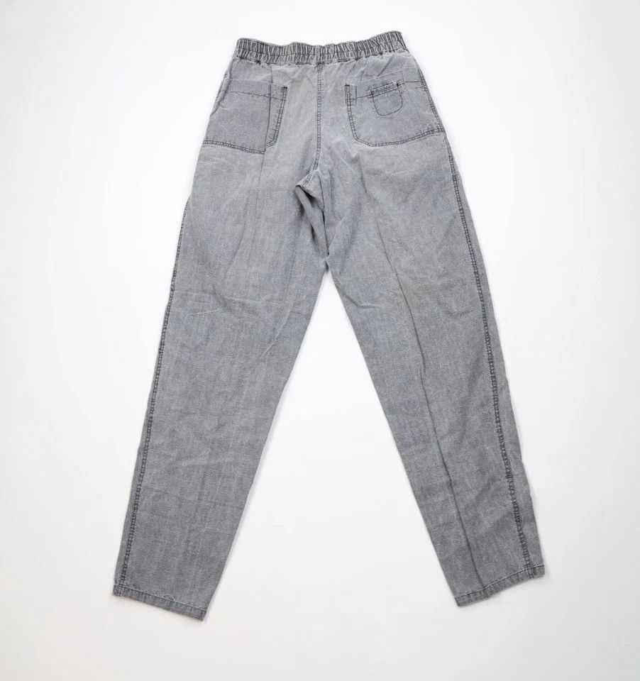 Vintage Vintage 80s Streetwear Tapered Parachute Cargo Pants Gray Size US 30 / EU 46 - 14 Thumbnail