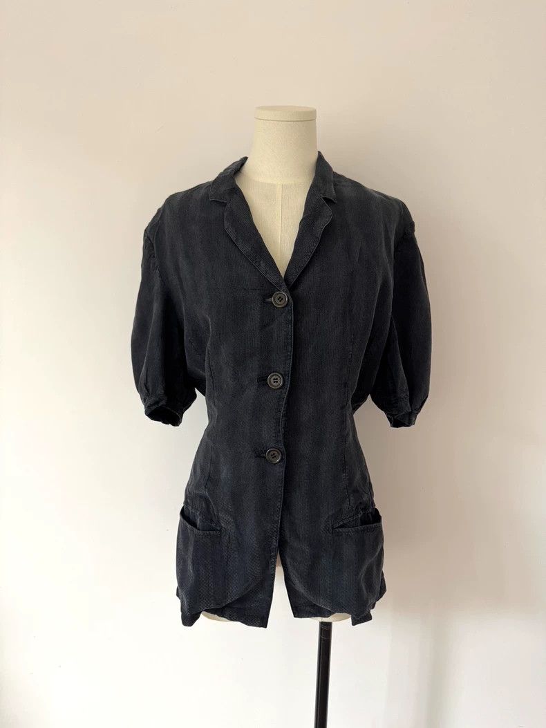 Y's Y's Washed embroidered jacket Size ONE SIZE - 6 Thumbnail