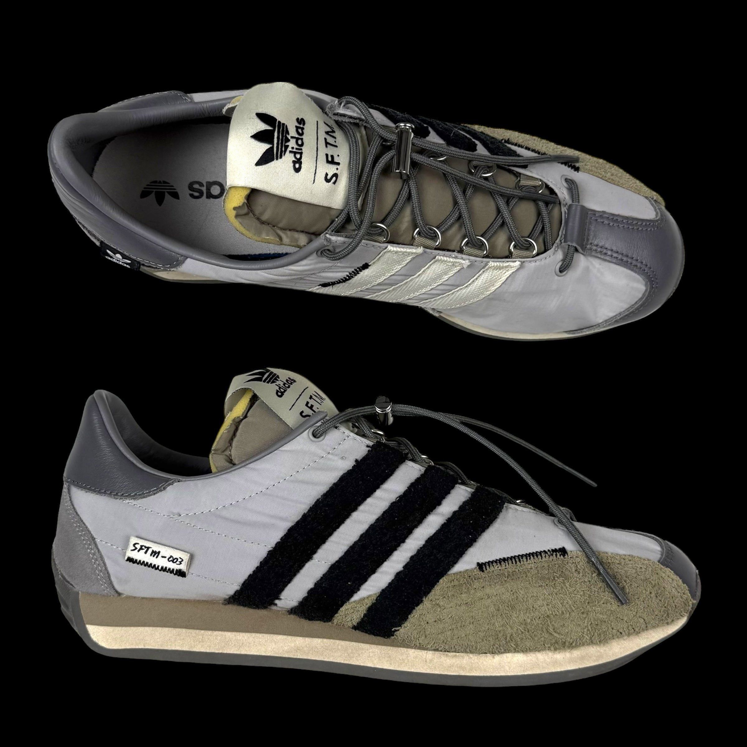 Adidas x Song for the Mute Country OG Core Black / Grey (US8