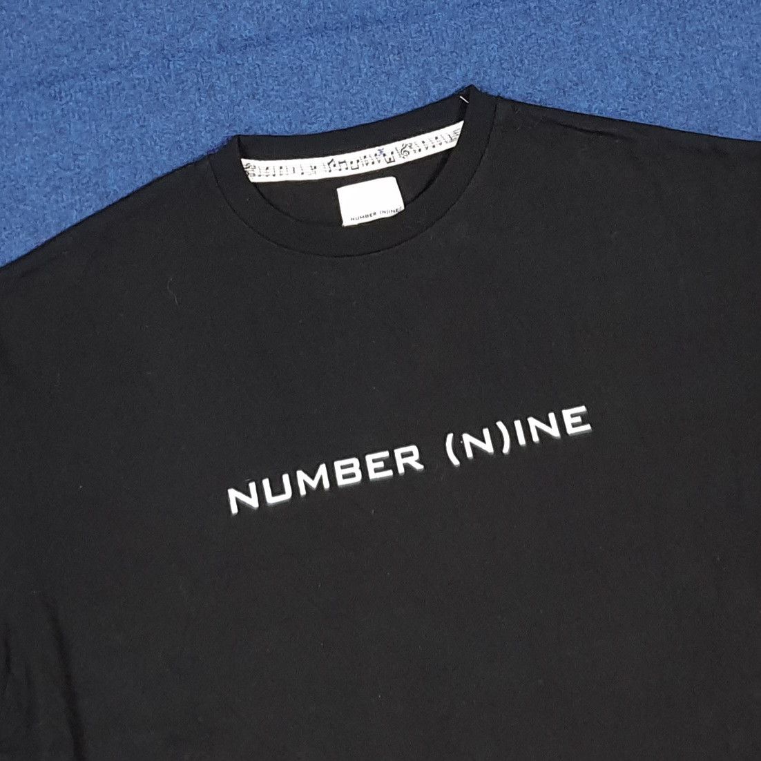Number (N)ine Vintage Number Nine Studious Center Logo Boxy Tshirt C294N37 Size US L / EU 52-54 / 3 - 2 Thumbnail