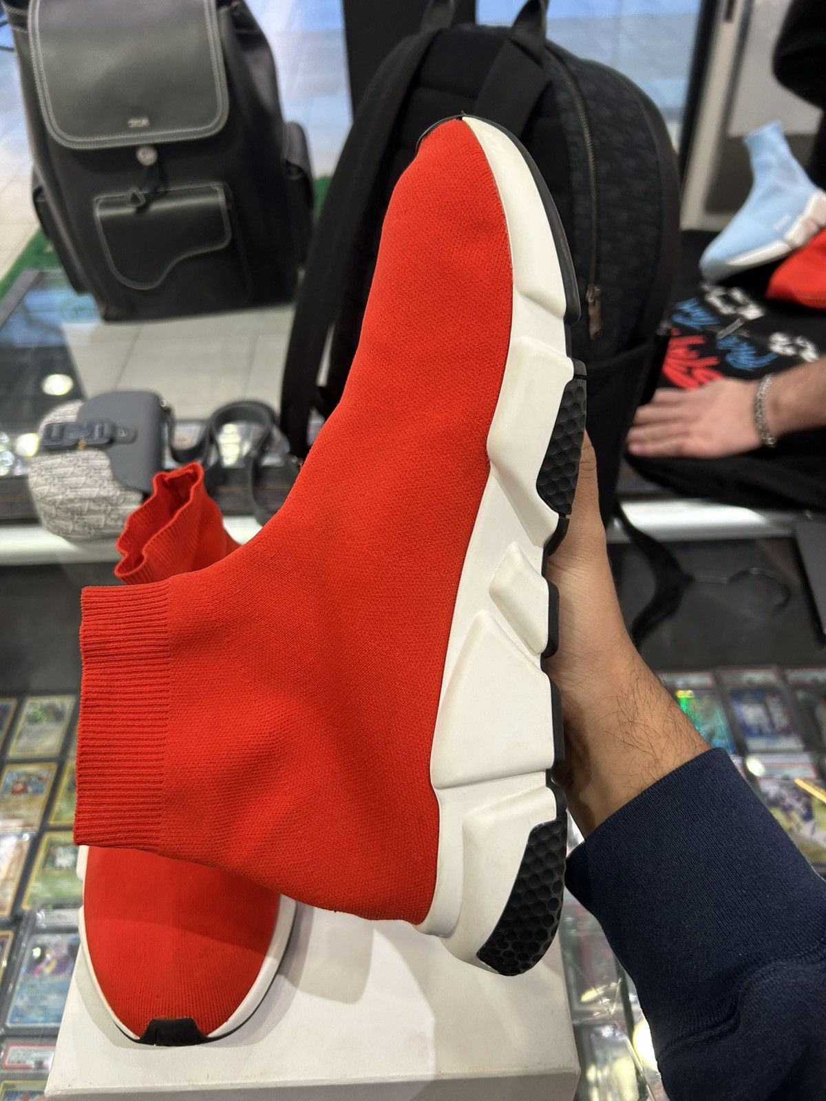 Balenciaga Balenciaga Speed Runner 2.0 Sneakers Red Size US 11 / EU 44 - 5 Thumbnail