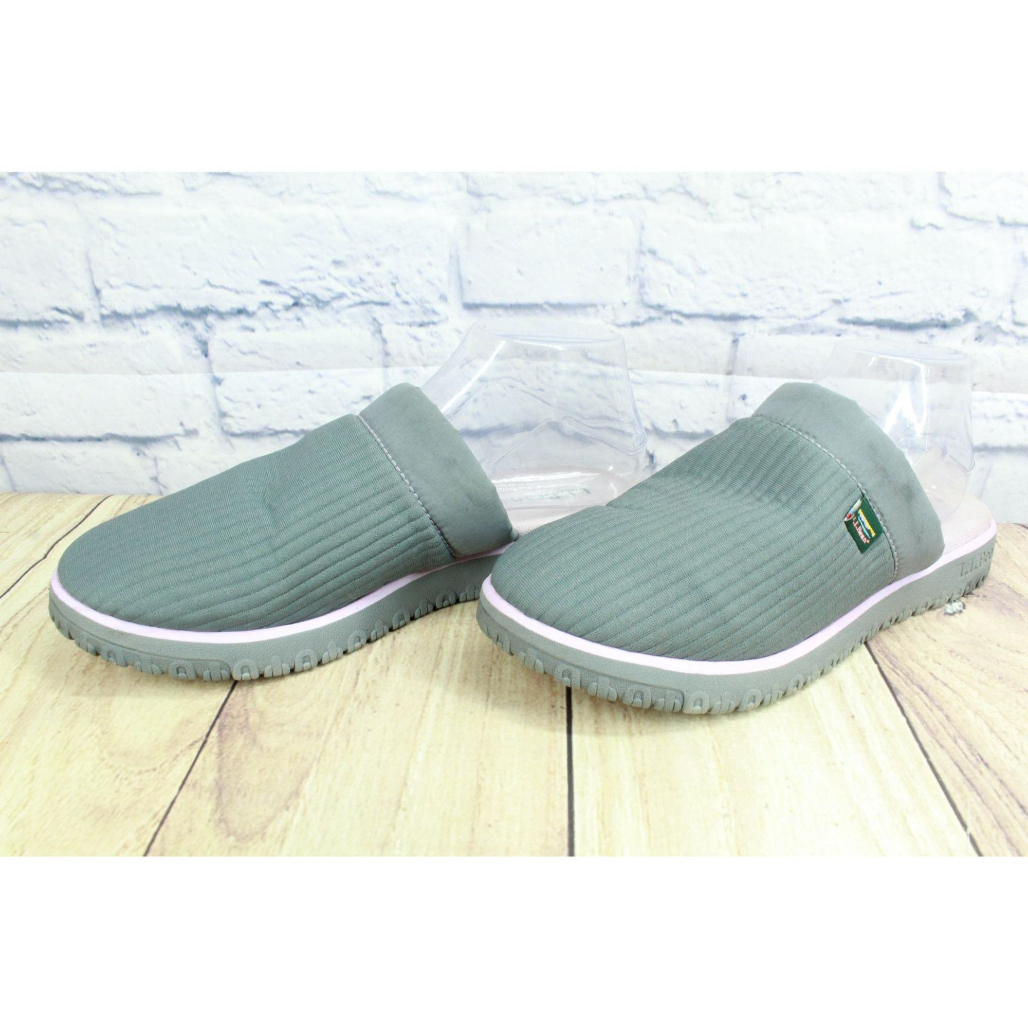 L.L. Bean LL Bean Airlight Gray Nylon Slippers Women's Size 9 M Size US 9 / IT 39 - 2 Thumbnail