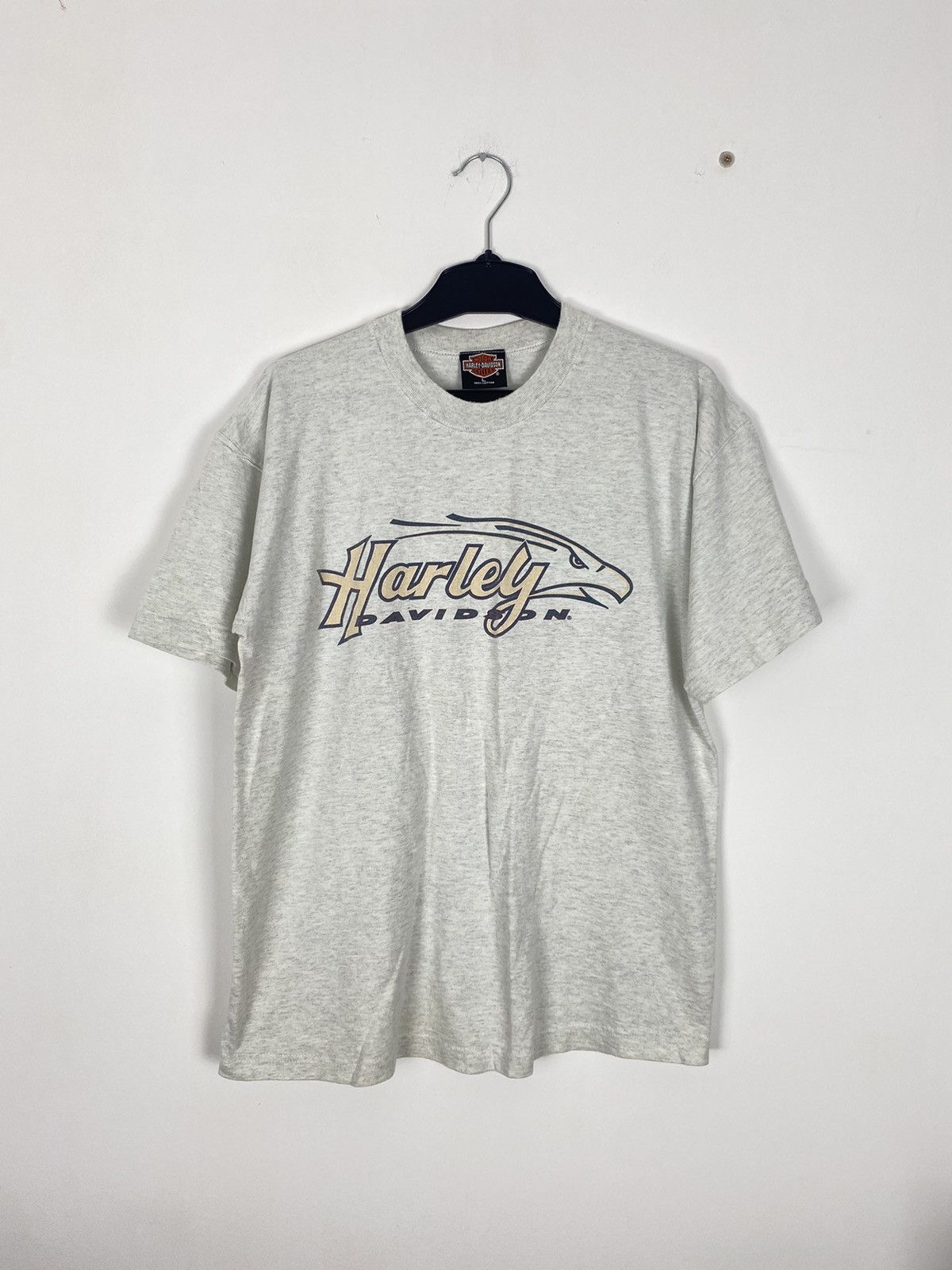 Harley Davidson × Vintage Harley-Davidson Vintage Tee MOTEX L Eagle England y2k Size US L / EU 52-54 / 3 - 13 Thumbnail