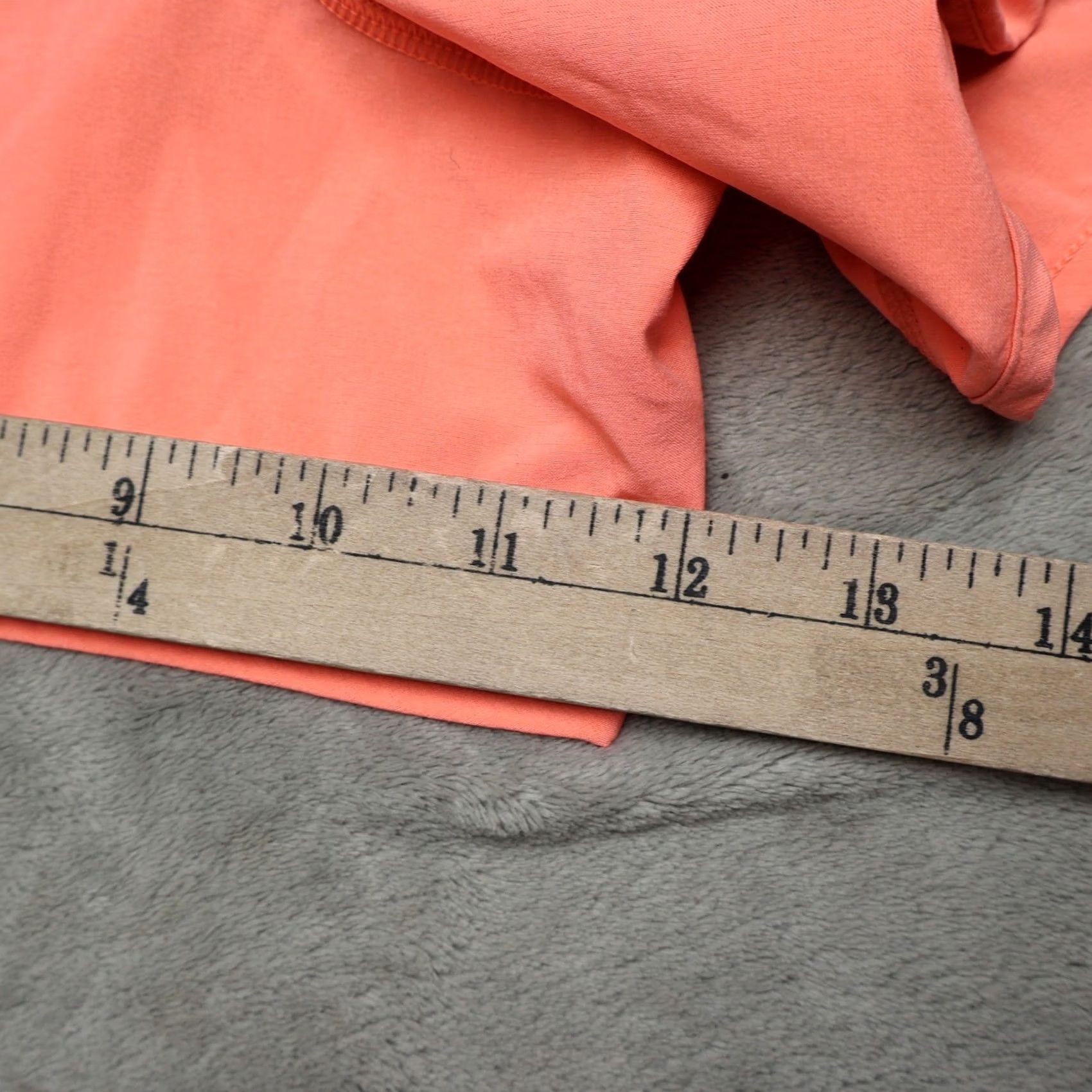 Lululemon Lululemon Shorts Women 6 Peach Run Times Stretch Wicking Drawcord Zip Pocket 4" Athletic Summer Activewear Shirt/Hip? Size 28" / US 6 / IT 42 - 5 Thumbnail
