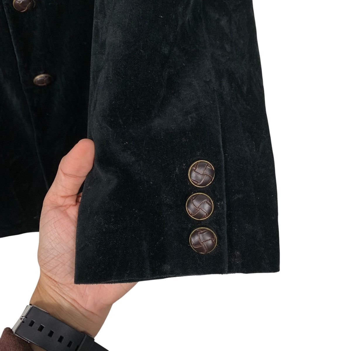 Krizia Evex By Krizia Velvet Jacket Size M / US 6-8 / IT 42-44 - 13 Thumbnail