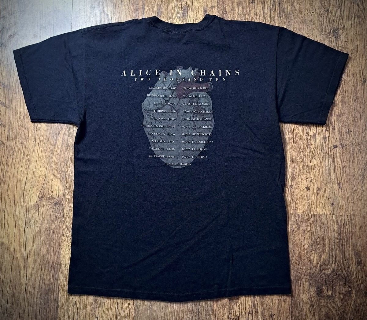 Band Tees ALICE IN CHAINS x BLACK GIVES WAY TO BLUE x Tour 2010 Size US L / EU 52-54 / 3 - 2 Thumbnail