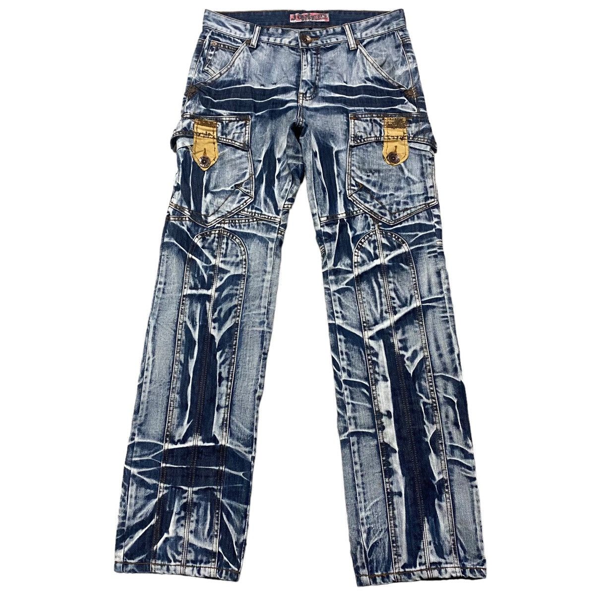 Vintage Japanese Brand J&J Six Pocket Denim Jeans Size US 32 / EU 48 - 1 Thumbnail