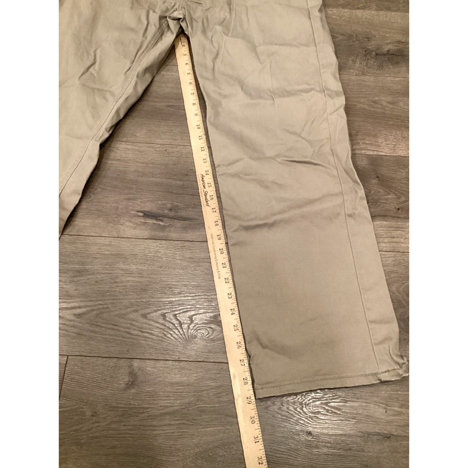Levi's LEVI'S MEN'S JEANS 541 40x32 Athletic Taper Stretch Khaki Regular Beige Cotton Blend Mens Size US 40 / EU 56 - 5 Thumbnail