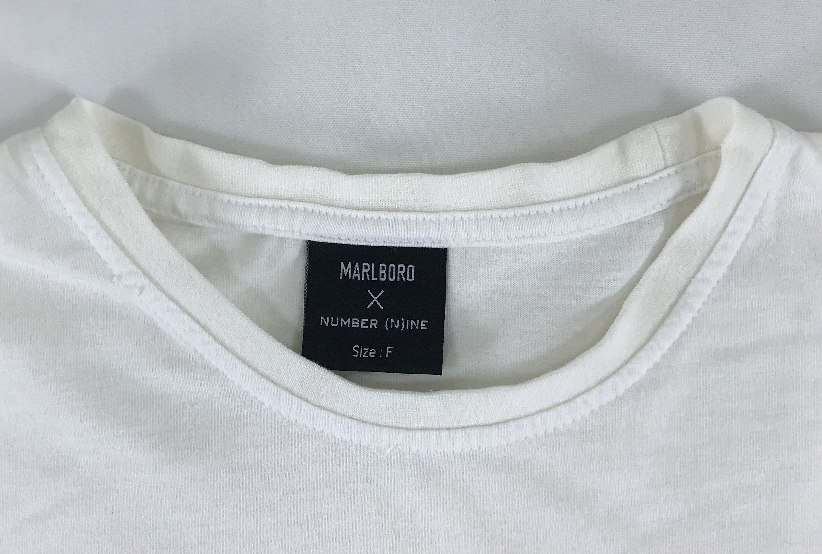 Number (N)ine Vintage MARLBORO x NUMBER (N)INE T-Shirts Size US M / EU 48-50 / 2 - 3 Thumbnail