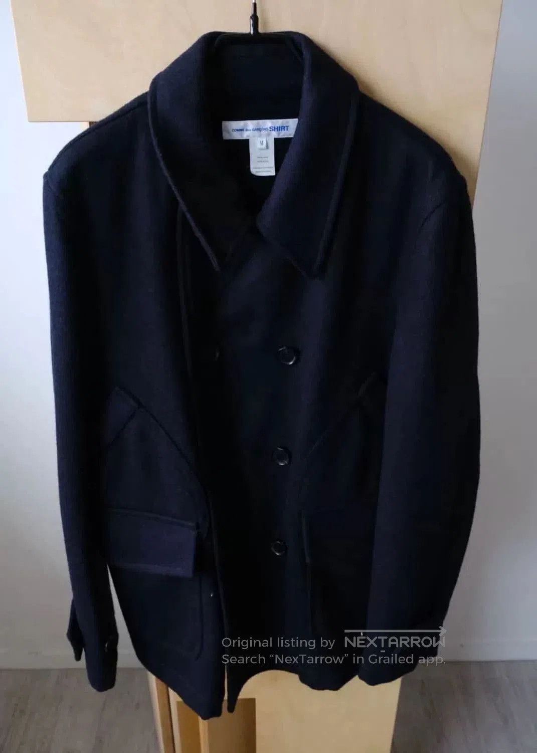 Comme des Garcons Comme des Garcons Vintage Wool Coat. Size US M / EU 48-50 / 2 - 2 Thumbnail