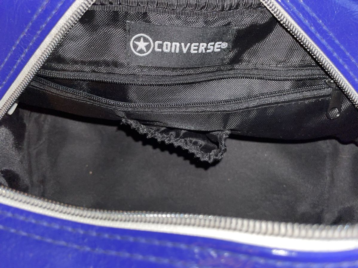 Converse Rare Vintage Converse Varsity Bag| 100% PVC| 2000s Y2K Style Size ONE SIZE - 10 Thumbnail