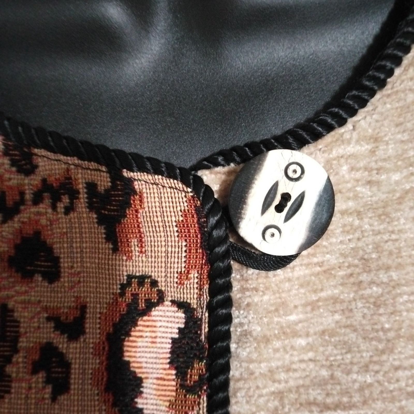 Other Indigo Moon Animal Print Tapestry Blazer Jacket Women Sz M Size M / US 6-8 / IT 42-44 - 2 Thumbnail