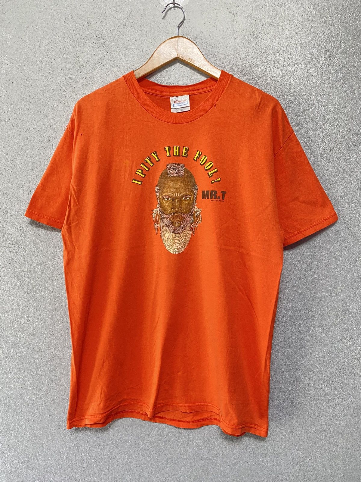 Vintage Mr.T American actor wrestler tshirt B4 Size US L / EU 52-54 / 3 - 1 Thumbnail