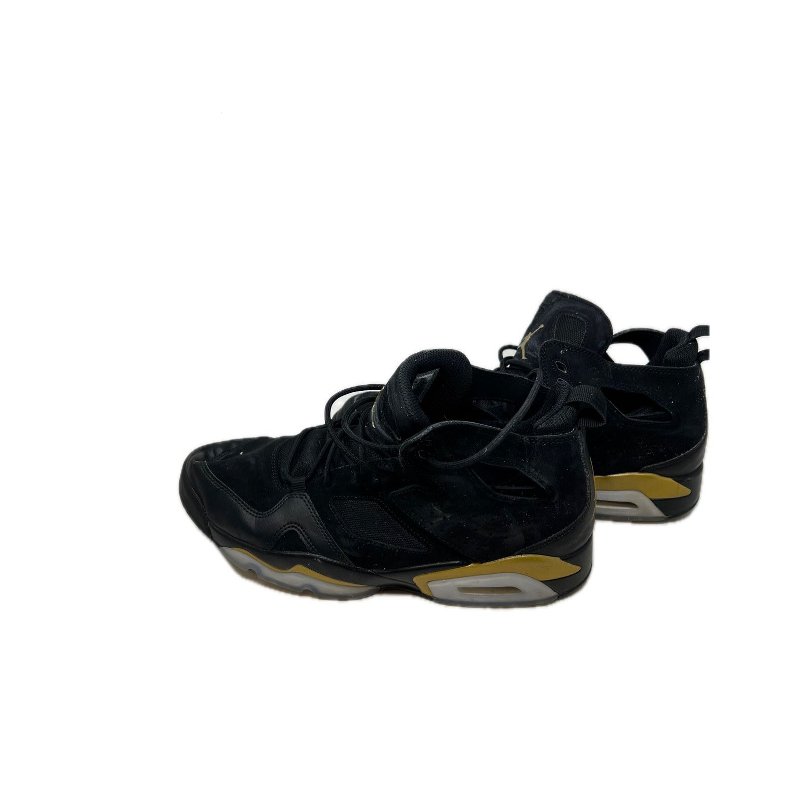 Nike Nike Jordan Flight Club 91 Black Metallic Gold 2021 Mens 11 Size US 11 / EU 44 - 2 Thumbnail