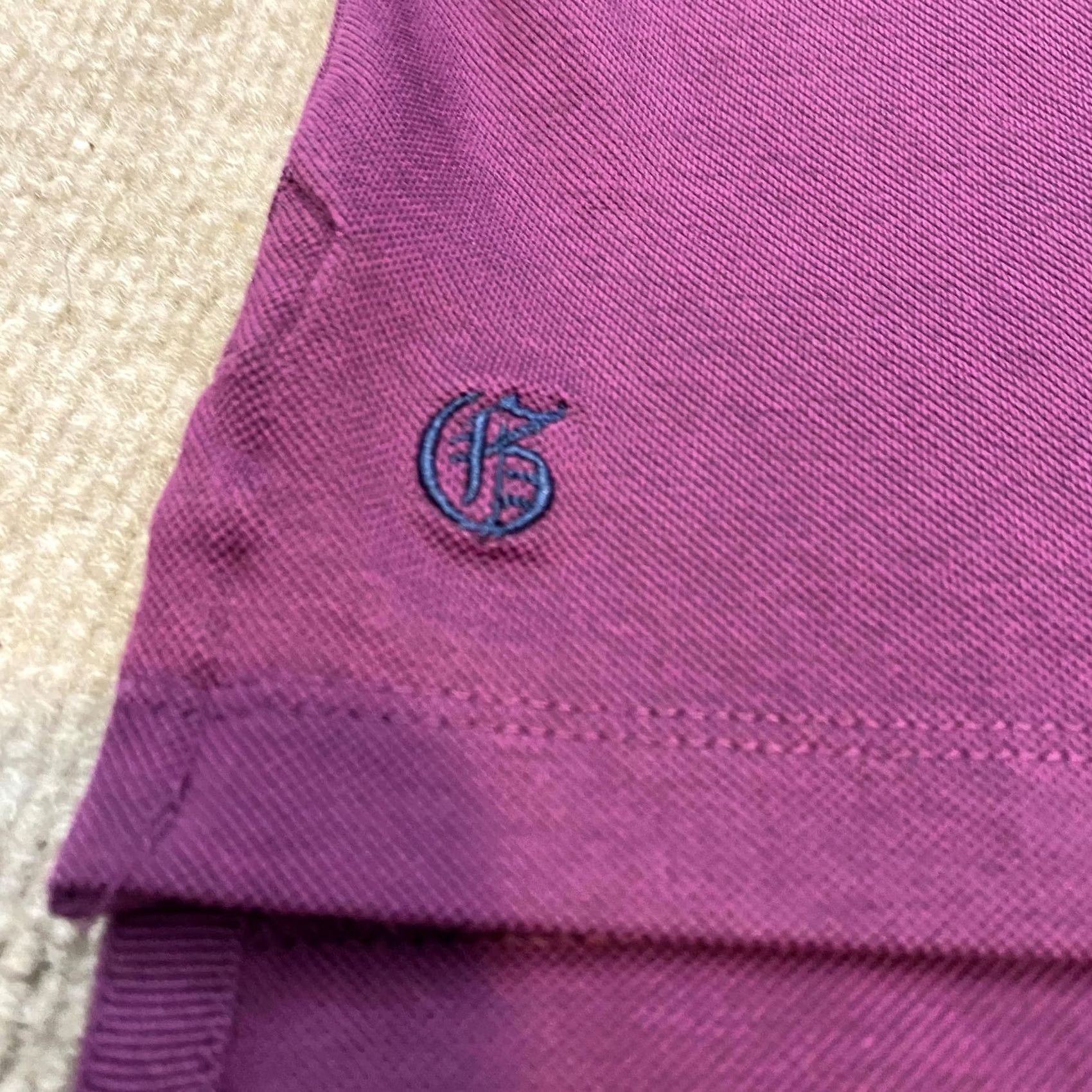 Vintage Greyson Polo Shirt Men L Purple brrr° Golf Performance Logo Size US L / EU 52-54 / 3 - 4 Thumbnail