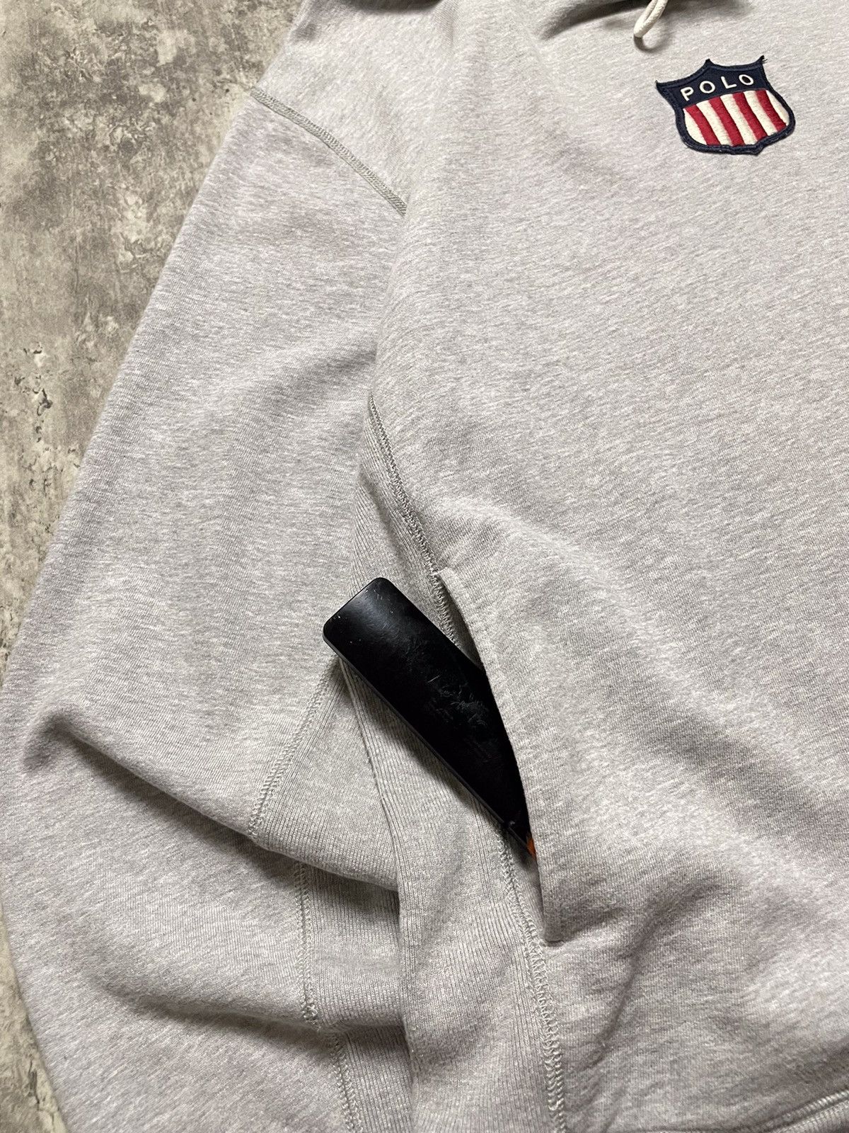 Polo Ralph Lauren Vintage Polo Sport K-Swiss Shield Hoodie Size US L / EU 52-54 / 3 - 4 Thumbnail