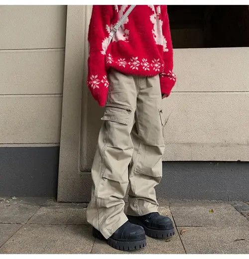 Vintage Isshiki x natsu Multi Packet Cargo Pants in Beige Size US 32 / EU 48 - 3 Thumbnail